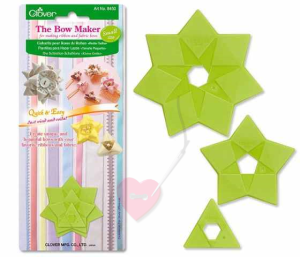 Clover Bow Maker - Schablone für Schleifenblumen (Größe: groß / large)